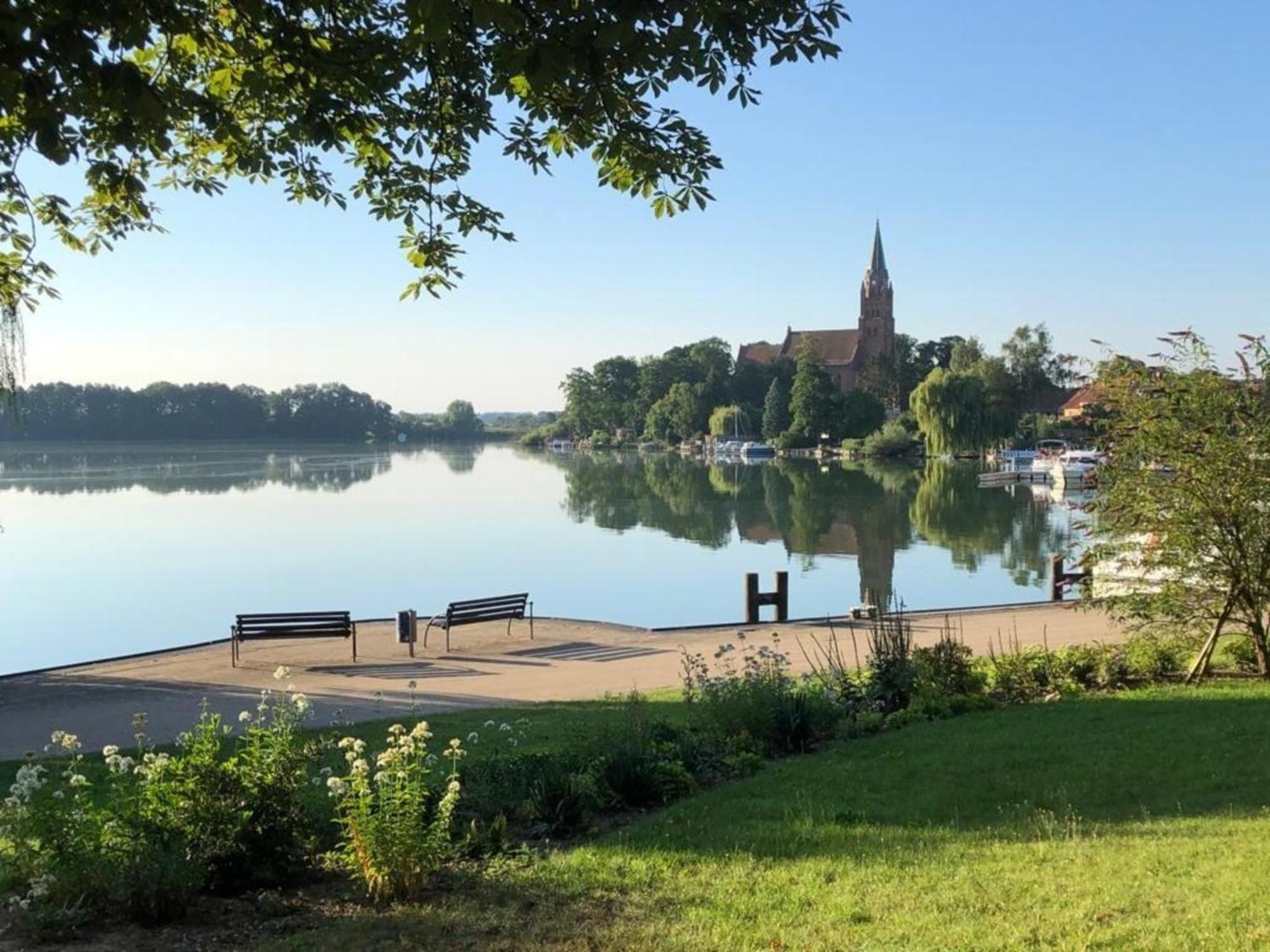 Apartmán Am Hafen1 Röbel Exteriér fotografie