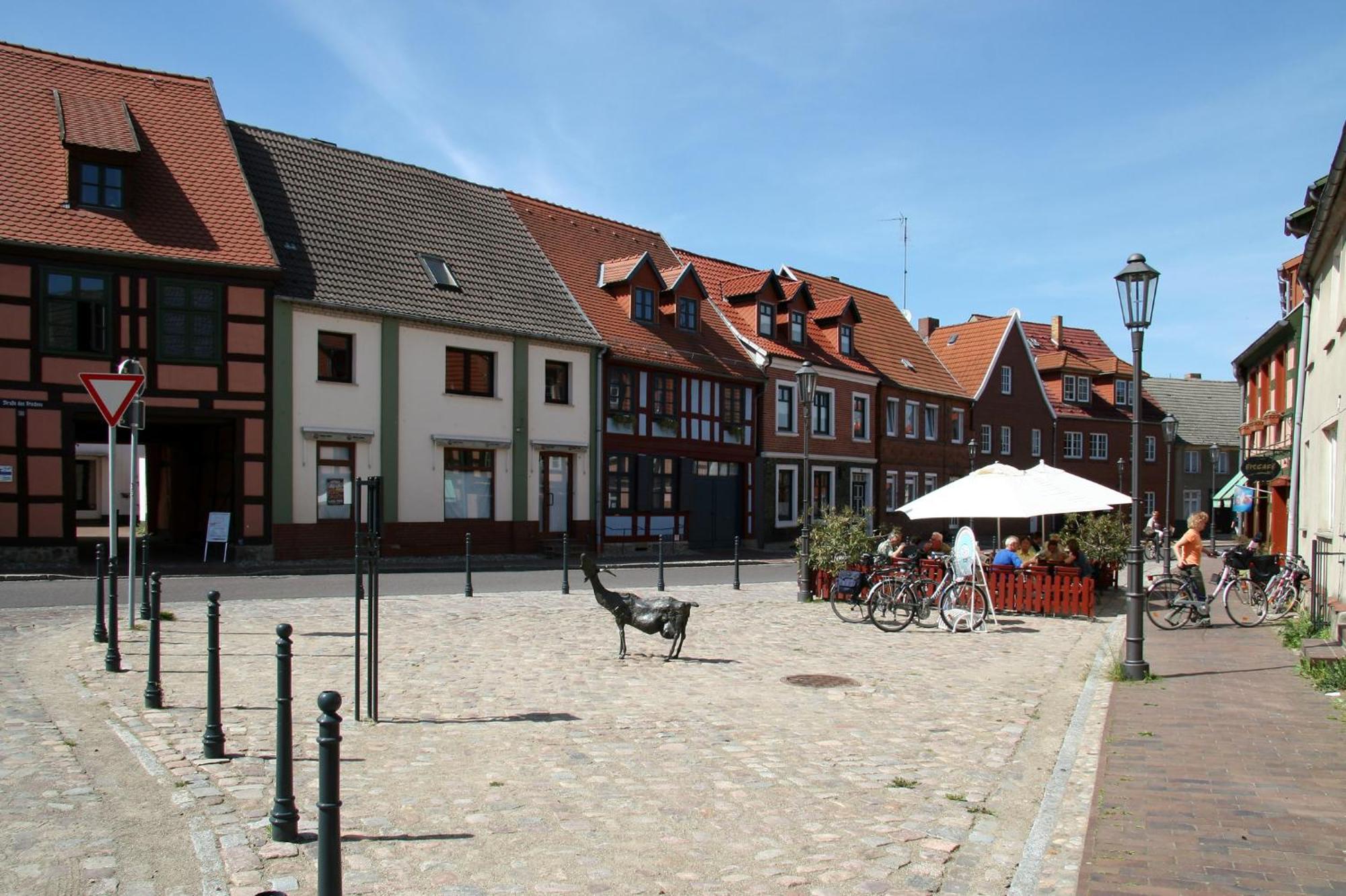 Apartmán Am Hafen1 Röbel Exteriér fotografie
